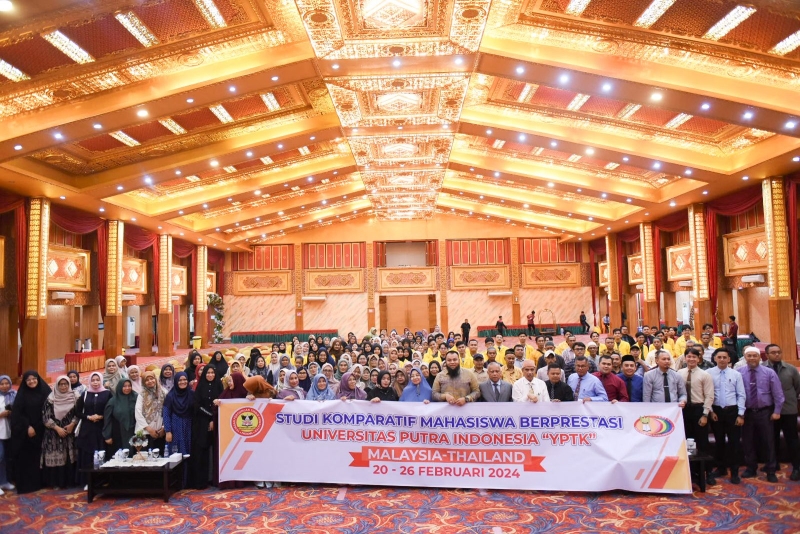 UPI YPTK MELEPAS 72 MAHASISWA BERPRESTASI KE MALAYSIA DAN THAILAND